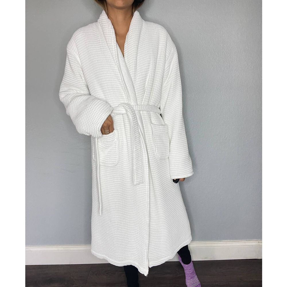 Pottery Barn Waffle Weave Resort Robe Size Small